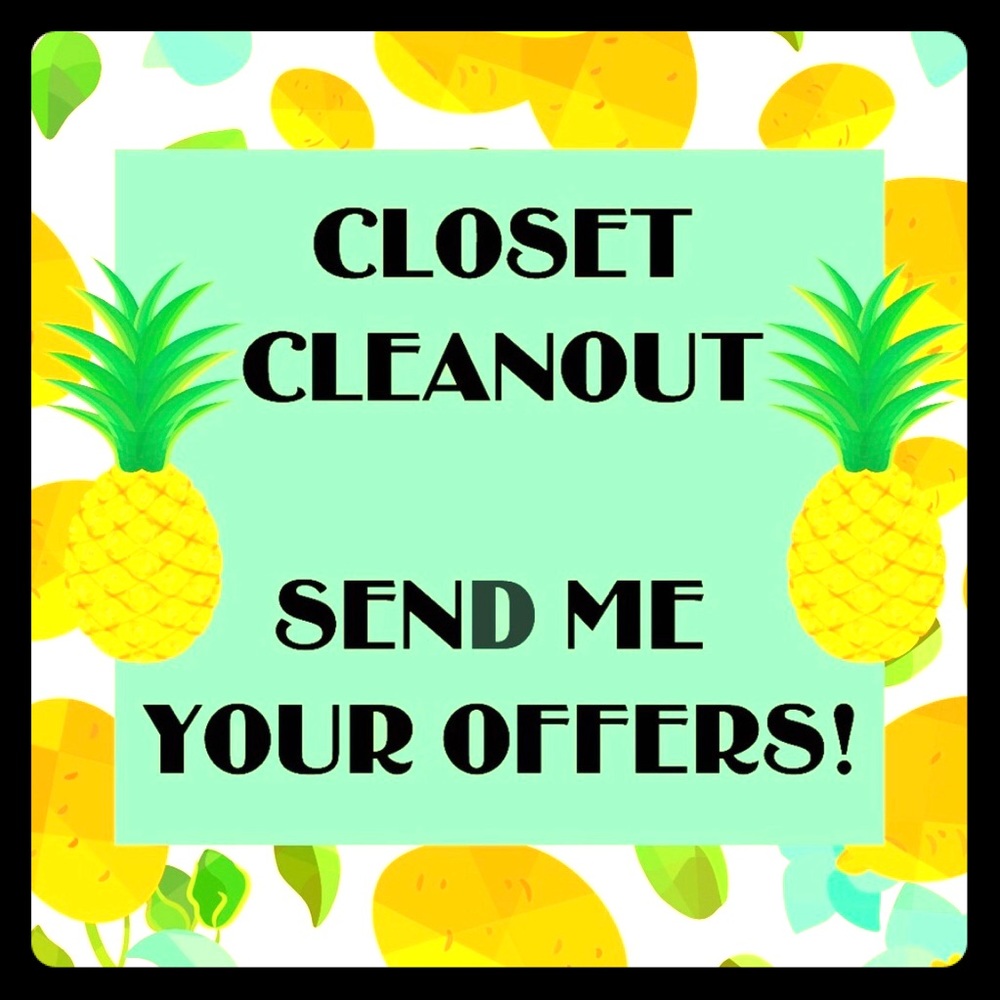 send an offer! trying to minimize my closet!